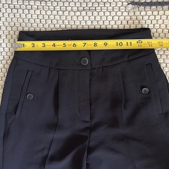 Express High Rise Ankle Tapered Black Dress Pant - Picture 2 of 5